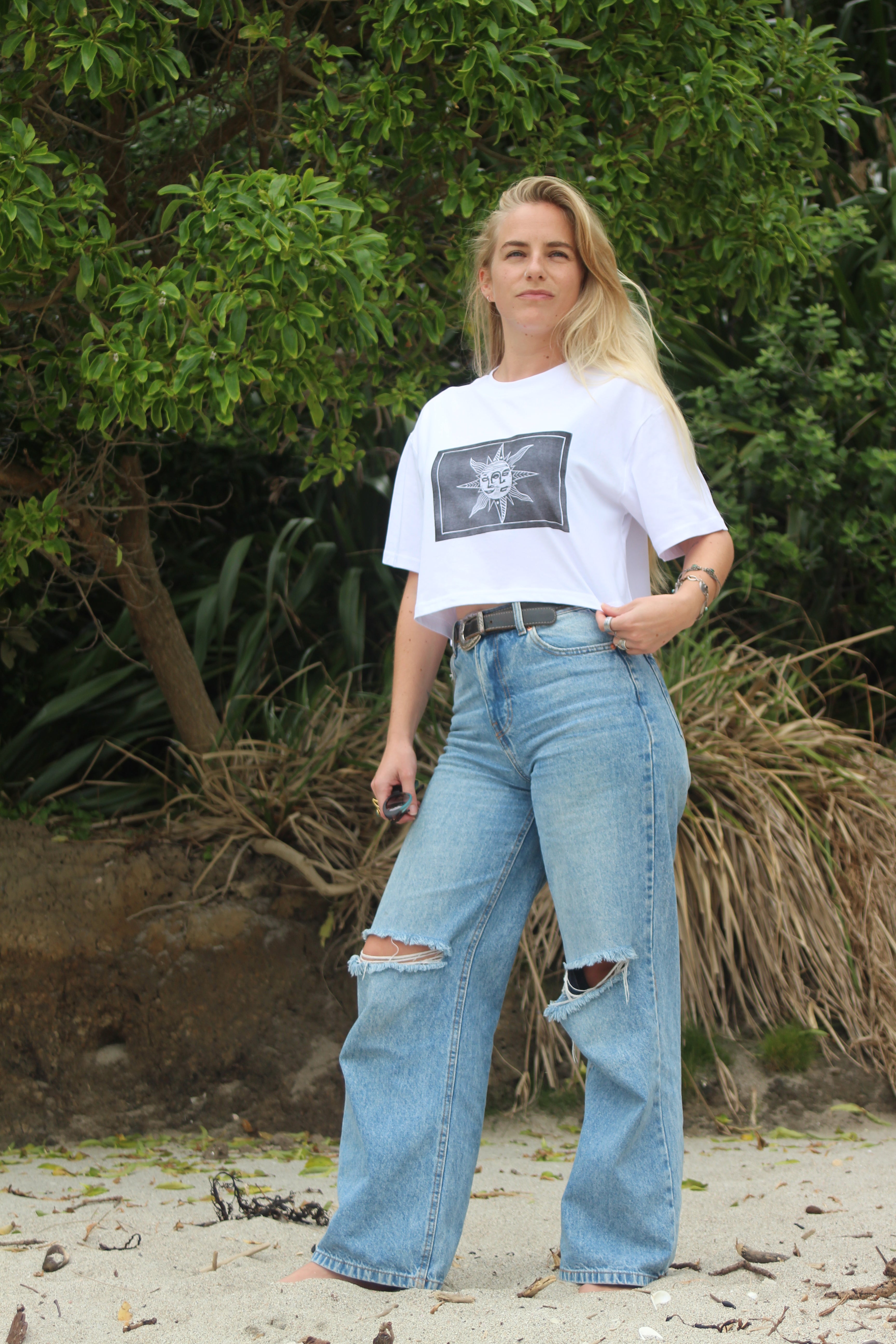 Cropped Tee - SOL