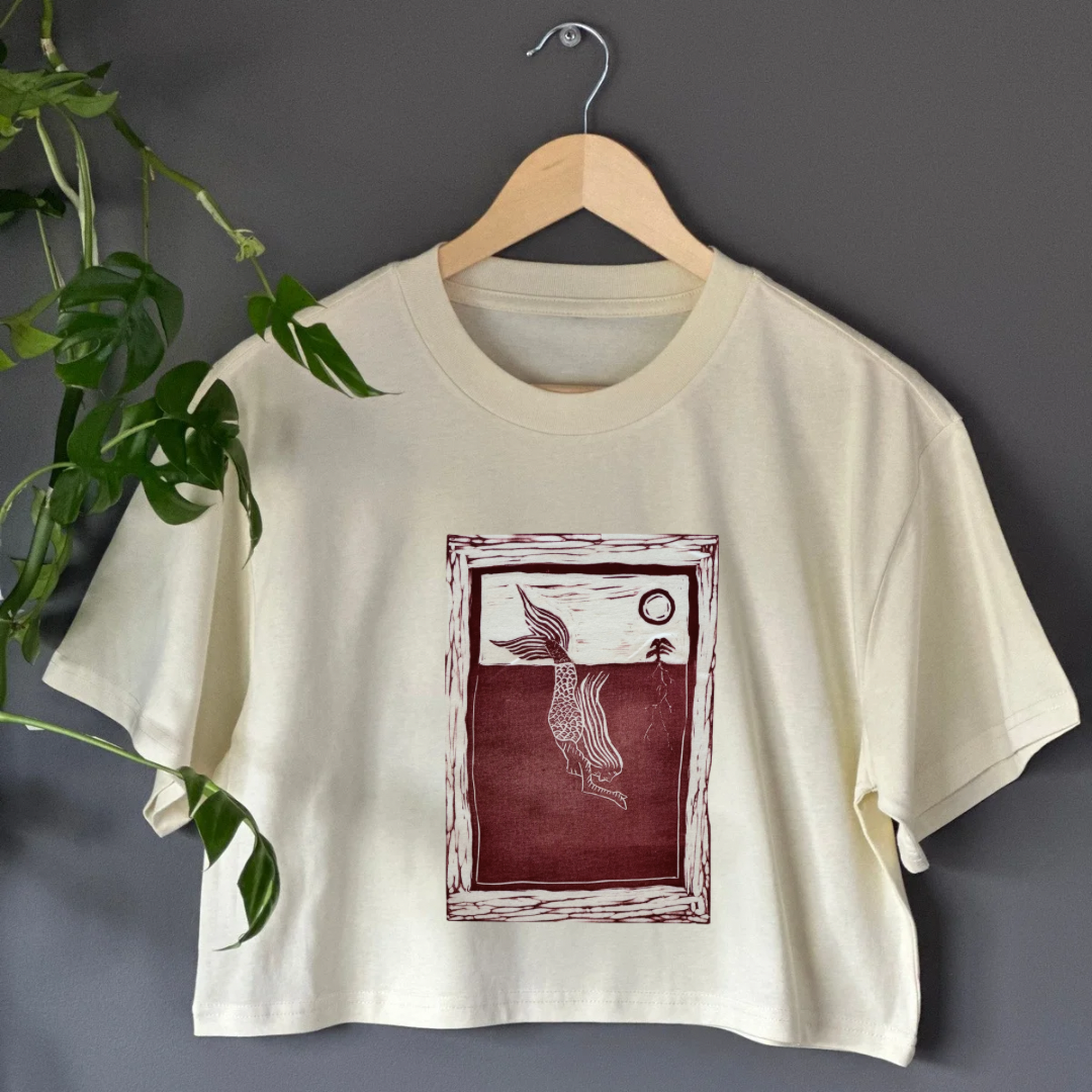 Cropped Tee - Came for the Veggies