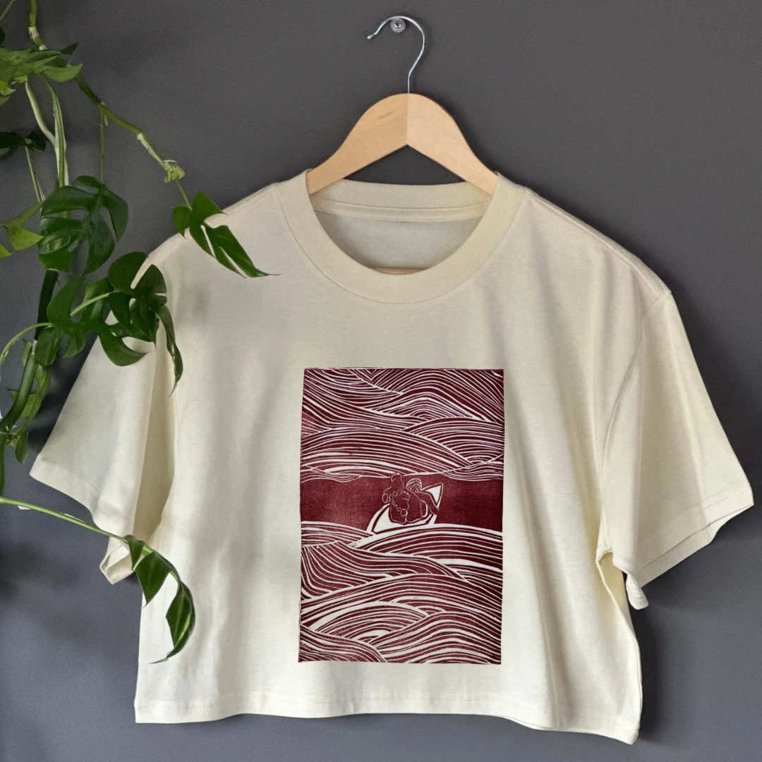 Cropped Tee - I Sea