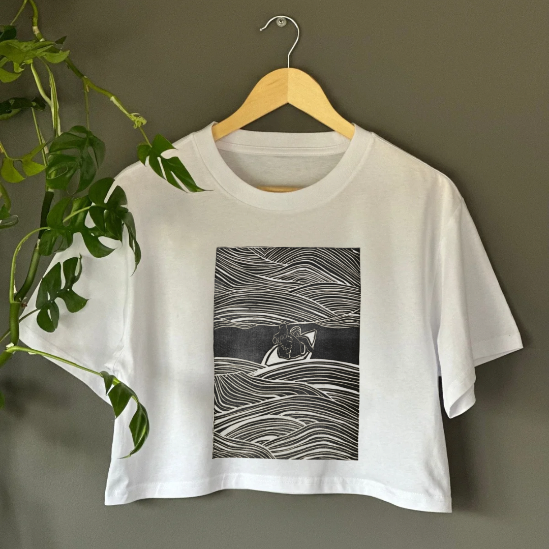 Cropped Tee - I Sea