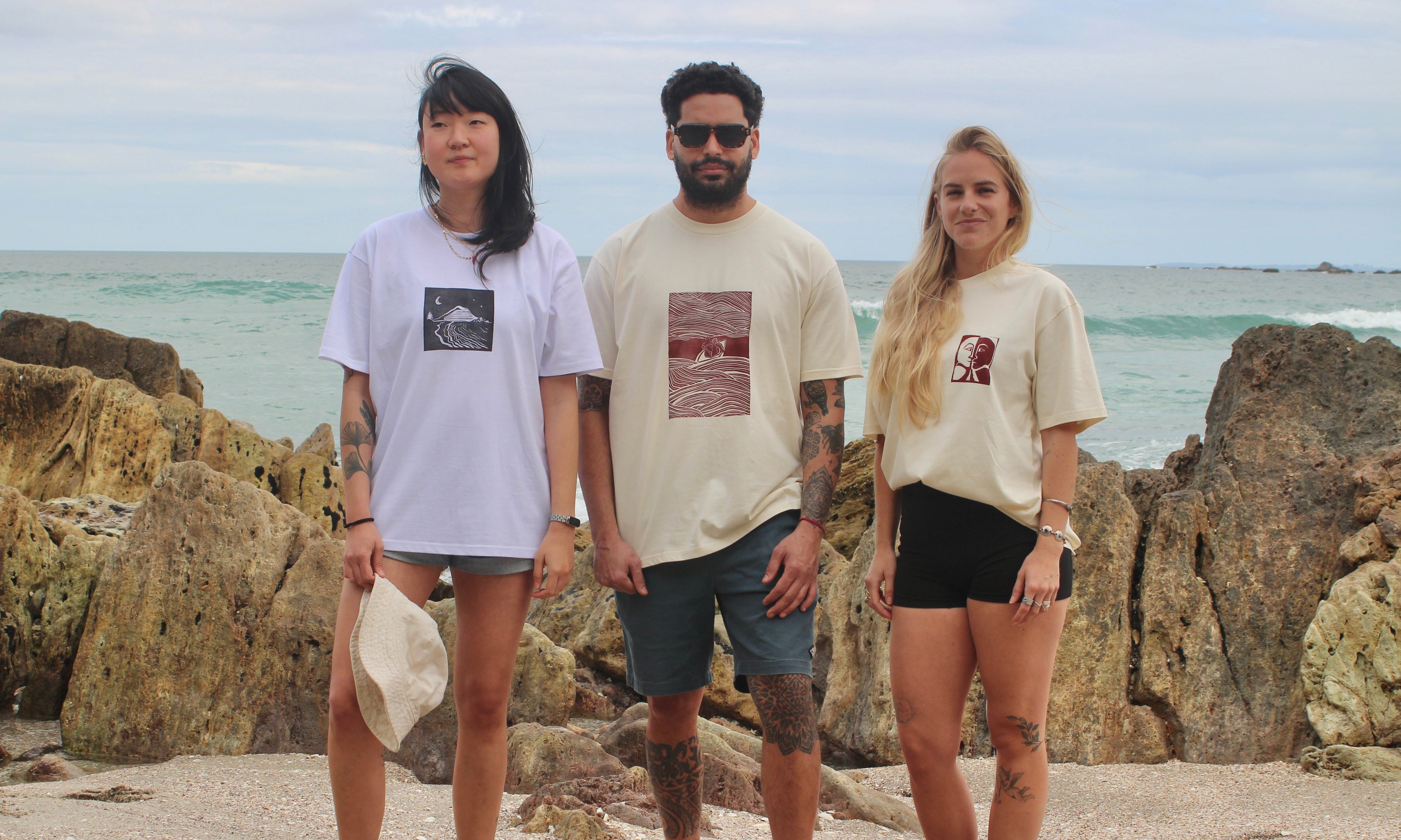 Hand Printed T-Shirts