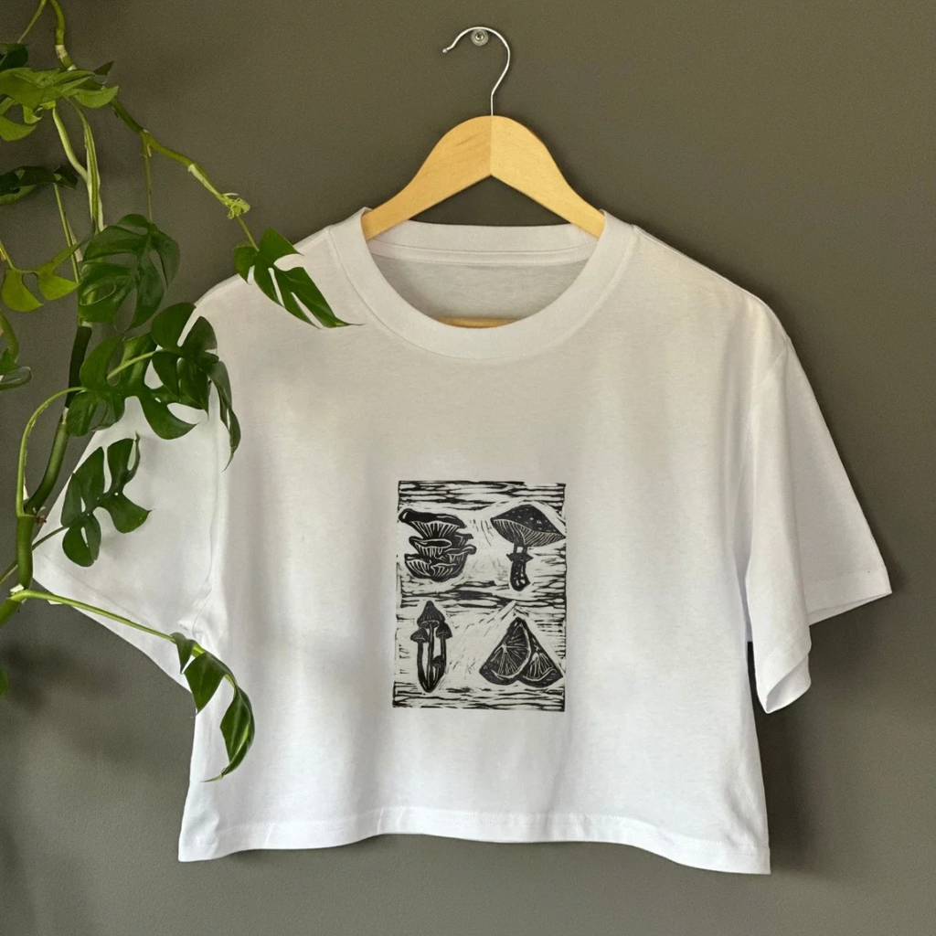 Cropped Tee - Magic Lemon