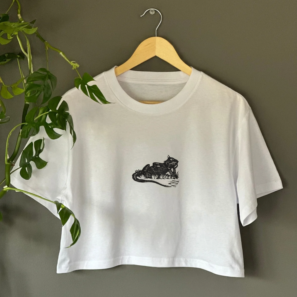 Cropped Tee - Lizarding