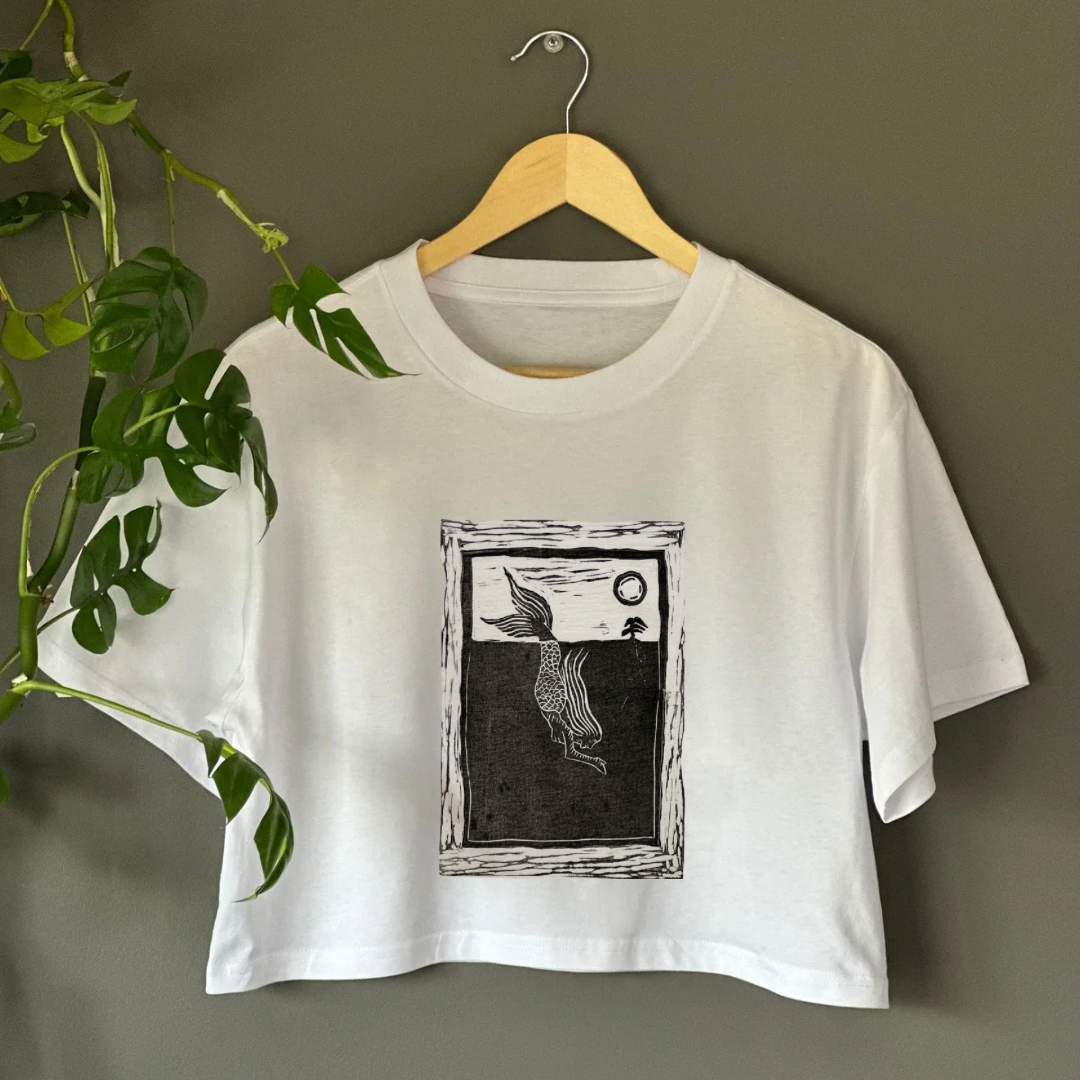 Cropped Tee - Came for the Veggies